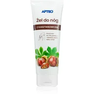 Żele do mycia twarzy - SYNOPTIS PHARMA Żel do nóg z kasztanowcem APTEO, 250ml - miniaturka - grafika 1