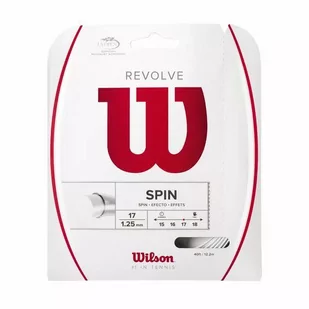 Naciąg tenisowy Wilson Revolve Spin set 12 m. 1,25mm - Tenis ziemny - miniaturka - grafika 1