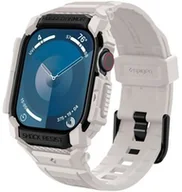 Akcesoria do smartwatchy - Spigen Etui z paskiem Rugged Armor Pro do Apple Watch 10 42 mm, beżowe - miniaturka - grafika 1
