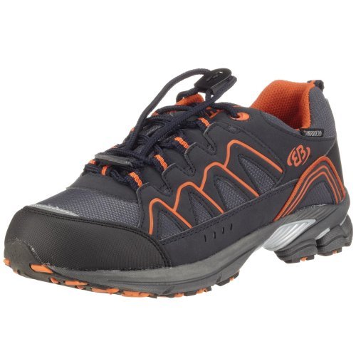 Brütting Geo 381001, unisex - dziecięce buty sportowe - Walking, Niebieski Marine Orange, 31 EU