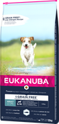 Sucha karma dla psów - Eukanuba Adult Small&Medium Grain Free 12kg - miniaturka - grafika 1