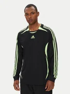 Koszulki męskie - adidas Longsleeve Teamgeist adicolor JW5908 Czarny Loose Fit - miniaturka - grafika 1