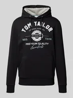 Koszulki męskie - Bluza o kroju regular fit z kapturem i nadrukiem z logo - miniaturka - grafika 1