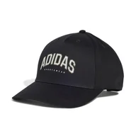 Czapki damskie - Czapka z daszkiem ADIDAS U VARSITY CAP JP4818 – Czarny - miniaturka - grafika 1