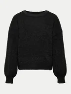Swetry dla chłopców - Kids ONLY Sweter 15306452 Czarny Standard Fit - miniaturka - grafika 1