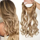 Pozostałe akcesoria fryzjerskie - TEMU Niewidoczne, Bezspinki, Kręcone Falowane Przedłużenia Włosów dla Kobiet - Odporność na Ciepło, Długie Syntetyczne Włosy, Peruka, Akcesoria, - miniaturka - grafika 1