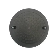 Łączniki, trójniki, kształtki - Pokrywa PP na rurę karbowaną Ø315 A-15 śruby - miniaturka - grafika 1