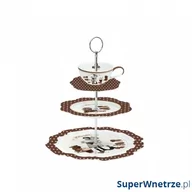 Tace i patery - Patera trzypoziomowa Nuova R2S Chocolate Vintage kod: 1143 CHOV - miniaturka - grafika 1