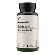 Suplementy naturalne - Schisandra Cytryniec chiński ekstrakt 300mg 90 kapsułek PharmoVit - miniaturka - grafika 1