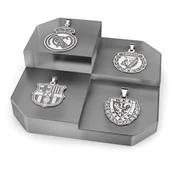 Zawieszki - Zawieszka srebrna z dowolnym herbem klubowym - miniaturka - grafika 1