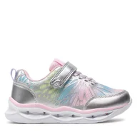 Buty dla dziewczynek - Sneakersy Leaf Malmen LMALM101P Srebrny - miniaturka - grafika 1