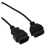 Akcesoria car audio - BeMatik - J1962 OBD2 OBDII kabel męski do żeńskiego 150 cm - miniaturka - grafika 1
