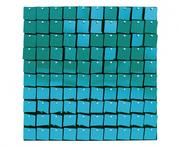 Sylwester - Panel dekoracyjny jasnoniebieski - 30 x 30 cm - miniaturka - grafika 1
