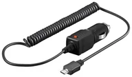 Ładowarki samochodowe - Goobay Ładowarka samochodowa Micro-USB 5W/1A 5V spiralny kabel - miniaturka - grafika 1