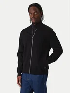 Swetry męskie - Calvin Klein Kardigan LV040EM324 Czarny Regular Fit - miniaturka - grafika 1