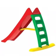 Place zabaw - Zjeżdżalnia wodna Speed z przyłączem wodnym, 170 cm - czerwono-zielona - miniaturka - grafika 1