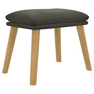 Pufy i podnóżki - Minimalistyczny podnóżek ciemnoszary G2-E46 - miniaturka - grafika 1