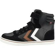 Buty dla dziewczynek - Hummel Sneakersy "Slimmer Stadil" w kolorze czarnym 5700497349464 - miniaturka - grafika 1