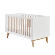 Łóżka dla dzieci i młodzieży - Łóżeczko tapczanik białe 140x70 Swing Pinio - miniaturka - grafika 1