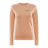 Koszulki sportowe damskie - Damska Bluzka termoaktywna CRAFT CORE DRY ACTIVE COMFORT LS W 1911168-840000 – Pomarańczowy - miniaturka - grafika 1