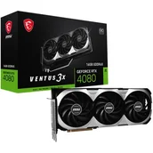 Karty graficzne - MSI GeForce RTX 4080 16GB VENTUS 3X OC - miniaturka - grafika 1