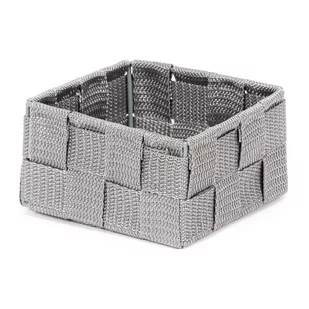 Szary organizer łazienkowy Compactor Stan, 12x12 cm - Koszyki łazienkowe - miniaturka - grafika 1
