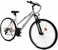 Rowery - ROWER GÓRSKI SZOSOWY 28 Prezent na Komunię SHIMANO amortyzacja RAMA 18 - miniaturka - grafika 1