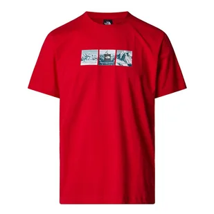 Koszulka The North Face Expedition System 0A89DC6821 - czerwona - Koszulki sportowe męskie - miniaturka - grafika 1