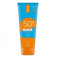 Balsamy i kremy do opalania - Lirene Sun emulsja nawilżająca SPF50+ 200 ml - miniaturka - grafika 1