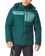 Kurtki męskie - 2XU Męska kurtka izolacyjna Utility Pine/Silver Sage, XL, Pine/Silver Sage, XL - miniaturka - grafika 1