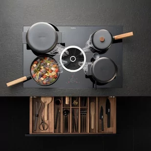 Płyta gazowa do zabudowy BORA BHA Basic płyta grzewcza Hyper ze zintegr. wyciągiem oparów — Powietrze odprowadzane - Płyty gazowe do zabudowy - miniaturka - grafika 3