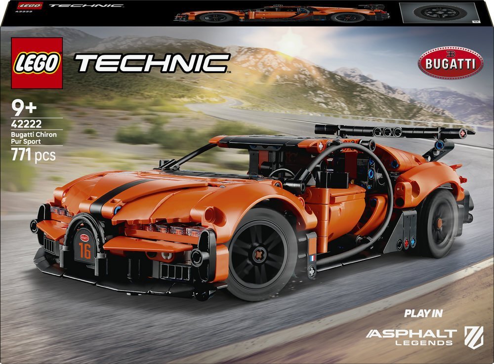 LEGO Technic Hipersamochód Bugatti Chiron 42222