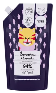 Yope YOPE ŻURAWINA I LAWENDA REFILL ZAPAS ŻEL DLA DZIECI 400ML - Kosmetyki kąpielowe dla dzieci - miniaturka - grafika 1