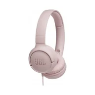 Słuchawki - Jbl Słuchawki T500 Różowe - miniaturka - grafika 1