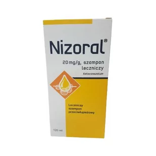 Nizoral Szampon leczniczy 20mg/g, 120ml INPHARM - Problemy skórne - miniaturka - grafika 1