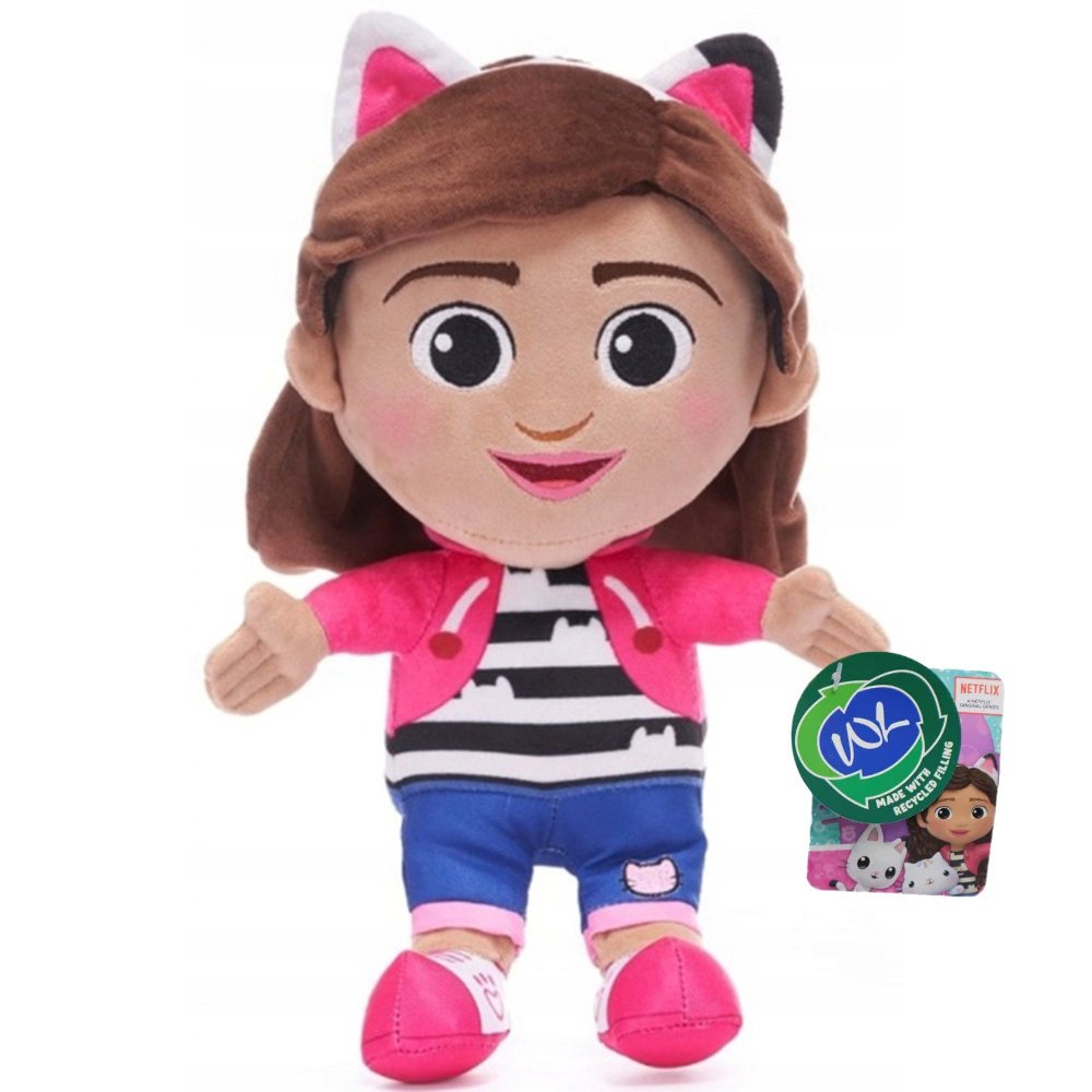 Dziewczynka Gabi Maskotka 30 cm Pluszak Koci Domek Gabi