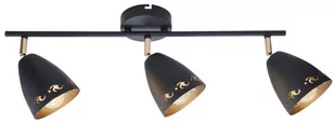 Candellux Listwa lampa sufitowa plafon spot Coty 3x40W E14 czarny 93-67173 - Lampy sufitowe - miniaturka - grafika 1