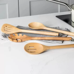 KitchenAid drewniane narzędzia kuchenne 4szt CORELINE Birch - Przybory do gotowania - miniaturka - grafika 3
