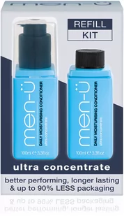 men-u refill kit - odżywka nawilżająca do włosów 2x100 ml - Zestawy kosmetyków męskich - miniaturka - grafika 1