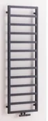 Grzejniki pokojowe - Komex MILENA 870x500 RAL 7016 Grzejnik MILENA wymiary 870x600 kolor RAL7016 grafitowy moc 291x364W - miniaturka - grafika 1