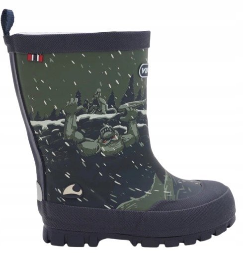 VIKING KALOSZE DZIECIĘCE Z WZOREM POTWORA 24 JŁA