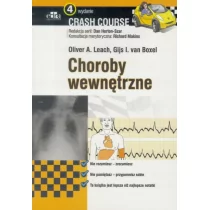 Crash Course Choroby wewnętrzne - Leach Oliver A., Boxel van Gijs I. - Książki medyczne - miniaturka - grafika 1
