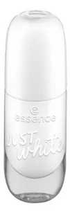 Essence gel nail colour Nr. 33 Just White 8.0 ml - Lakiery do paznokci Essence gel nail colour Nr. 33 Just White 8.0 ml - Lakiery do paznokci - miniaturka - grafika 1