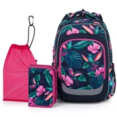 Plecaki szkolne i tornistry - Topgal Komplet szkolny LORI 25008 SET MEDIUM - miniaturka - grafika 1