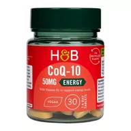 Witaminy i minerały - Holland & Barrett - CoQ-10, 50mg, 30 tabletek - miniaturka - grafika 1