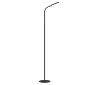 Lampy stojące - LED Ściemnialna lampa podłogowa LED/10W/230V 3000/4000/6000K czarna + pilot - miniaturka - grafika 1