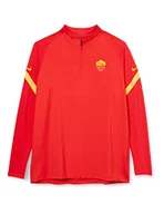 Koszulki męskie - Nike Męski T-shirt Roma M Nk Dry Strk Dril Top Long Sleeved czerwony University Red/University Gold/(University Gold) (No Spons-plyr) m - miniaturka - grafika 1