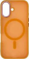 Etui i futerały do telefonów - Kolekcja magnetyczna kompatybilna z etui na telefon MagSafe kompatybilnym z iPhone 16 Pro Jasnopomarańczowy - miniaturka - grafika 1