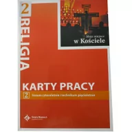 Podręczniki dla liceum - Religia Moje Miejsce W Kościele Karty Pracy Dla Klasy 1 Szkoła Ponadgimnazjalna Jan Szpet,danuta Jackowiak - miniaturka - grafika 1