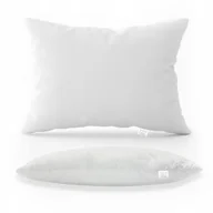 Kołdry i poduszki dla dzieci - BIAŁA PODUSZKA ANTYALERGICZNA 40x60 BAWEŁNA 100% PRODUKT POLSKI - miniaturka - grafika 1